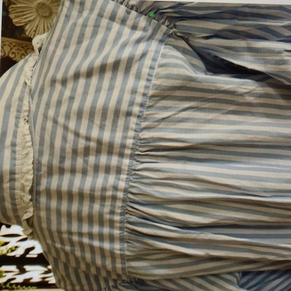 Free People Bexley Cotton Striped Blouse - Picture 7 of 11